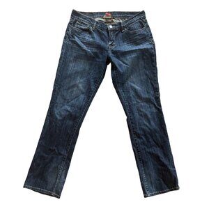 Lucky Brand Dark Wash Straight Leg Jeans Womens Size 10/30 Cotton Blend